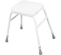 Aidapt Malling Perching Stool Plain - White, White