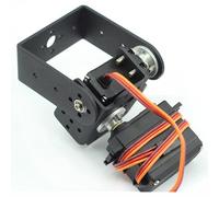 Mallofusa ® 2 DOF Pan and Tilt with Mg995 Servos Sensor Mount for Arduino Robot Set Car Plane DIY Cable Tie
