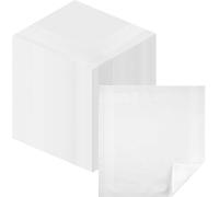 Malloom 60 Pack Men's Handkerchiefs Set, 100% Pure Cotton Soft Gents Hankies, Classic Premium Pocket Squares for Men Weddings Grooms Prom Party, White Large 40 cm