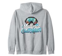 Mallorca Cala Millor Snorkeling Scuba Diving Zip Hoodie