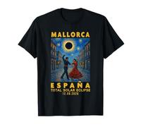 Mallorca, España Eclipse Solar Total 2026 T-Shirt