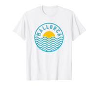 Mallorca Sunset Value Graphic T-Shirt, Men, White, S