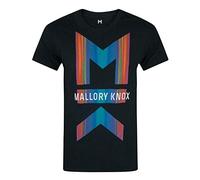 Mallory Knox Asymmetry Logo Men's T-Shirt Black
