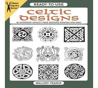 Mallory Pearce Ready-to-Use Celtic Designs Paperback Book Mallory Pearce Multicolor