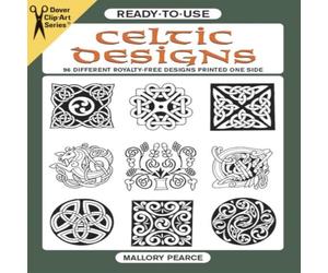 Mallory Pearce Ready-to-Use Celtic Designs Paperback Book Mallory Pearce Multicolor