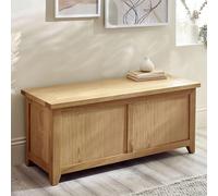 Mallory Storage Bench - Oak