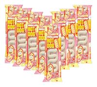 Mallow Hot Dog 22g - Assorted Fruit Flavour Mallow Hot Dog (24 x Packs)