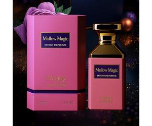 Mallow Magic Extrait De Parfum Prestige by Brandy Designs 100ml | Luxury Long Lasting Unisex Perfume | Apple, Lemon, Marshmallow, Vanilla & Pink Musk Scent