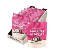 Mallow & Marsh Vanilla Coated in Milk Chocolate Marshmallow Sharing Bag - Multipack - 6 x 100g