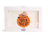 Mallow Me Happy Halloween Giant Marshmallow Gift - Fun Spooky Treat | “Trick or Treat” Vanilla Marshmallow | Unique Halloween Present | Ready-to-Gift Box