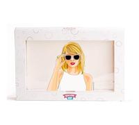 Mallow Me Taylor Swift Inspired Personalised Giant Marshmallow - Fun Music Lover Gift | Add Your Text | Pop Star Fan Treat | Fresh Vanilla Marshmallow in Gift Box