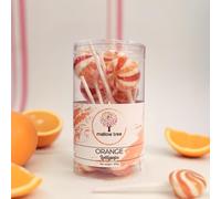 Mallow Tree Orange Flavoured Lollipops - Tub of 12