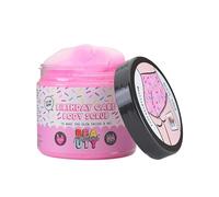 Mallows Beauty Body Scrub Birthday Cake Scent Exfoliating Body Scrub for Glowing Skin Removes Dryness and Flakiness for Smooth and Radiant Skin