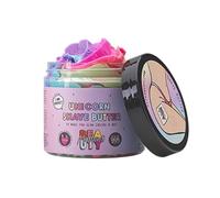 Mallows Beauty Unicorn Shave Butter, Relieves Redness, Hydrates and Nourishes, Protects Against Razor Rash, Long Lasting Results, for All Skin Types, 130g