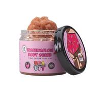 Mallows Beauty Watermelon Pink Himalayan Body Scrub, Exfoliating and Moisturizing, Prevents Strawberry Legs, Vegan, 250g