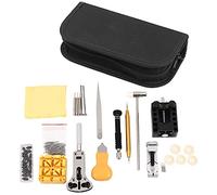 Malloy 150 Pieces Watch Repair Tool Kit Watch Link Pin Remover Shell Opener Spring Bar Remover Watch Battery Replacement Strap Needle Tool Set