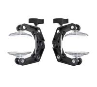 Malloy 2PCS Slight Puller Screen Opener Powerful Sucker Mobile Phone Motherboard 2PCS Slight Puller Phone Screen Glass Back Cover Disassemble Clamping Holder Battery Inspection Repair Replacement Fixt