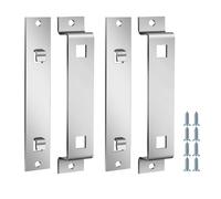 Malloy 2Sets Bird House Hanger Bracket Stable Rust Proof Galvanized Steel Bird House Mounting Bracket for Securing Bird Houses