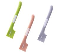 Malloy 3 Pack Pet Food Can Spoon - Material Scoops for Dogs & Cats, Long Handle Design for Safety, Multiple Colors