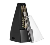 Malloy Standard Mechanical Metronome is Suitable for Piano, Guitar, Violin, and Other Instruments Black