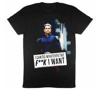 malloy The Boys Homelander Whatever I Want Adults T-Shirt Black L Black L