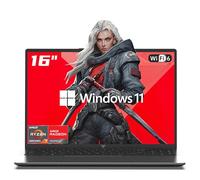 MALLRACE 2025 AMD Laptop, 16.0inch Laptop Computer with AMD Ryzen 7 5825 Series(8C/16T, Up to 4.5GHz), 16GB RAM 512GB NVMe SSD Laptop, Radeon RX Vega 8 Graphics,WiFi 6, Backlit KB