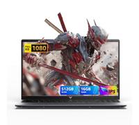 MALLRACE 2025 Laptop,15.6-inch IPS with Windows PRO 11 Laptop with Quad-Core N97(Up to 3.6GHz),16GB DDR4 512GB SSD,Metal Shell, BT5.0, 5G WiFi, USB3.2, Type_C, Webcam, 38Wh Battery