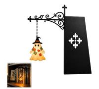Mallyun Library Lantern Decorative Bookshelf Lighting, Vintage Library Lantern Bookshelf Lamp, Cute Ghost Lamp, Miniature Hanging Reading Nook Literary Decor, Unique Gift for Book Lovers (A)