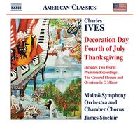 Malmo So&Cc:Sinclair - IVES:HOLIDAY SYMPHONY