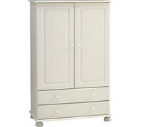 Malmo White 2 Drawer Double Wardrobe (H)1376mm (W)883mm (D)480mm
