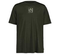 Maloja - IncinoM. - Merino shirt size S, alpine woods