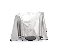 Maloney StageGear Drum Set Dust Cover with Weighted Corners - Water Resistant Black Nylon Keeps it Free from Dust, Dirt, & Moisture; Silver Acrylic Coating Protects from Sun (80 x 108 inches) 63061