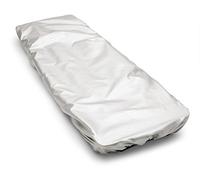 Maloney StageGear Piano Keyboard Dust Cover for 49 Key Keyboards - Reversible Black Nylon Keeps it Free from Dust, Dirt, & Moisture; Silver Reflective Material Protects from Sun - Small Case (95728)