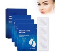 Malora Microglow Eye Patches, Baani Hyaluronic Patches for Under Eyes, Women Face Wrinkles Deep Care Microglow Mask 6-Piece Set for Hydration & Soothing (3Box)