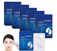Malora Microglow Eye Patches, Deepcare Microneedle Patches,Microneedling Anti-Wrinkle Hyaluronic Acid Patches for Under Eyes,Hydrating Eye Patches Natural,Reduces Fine Lines,Puffiness,Dark Circles (5)