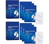 Malora Microglow Eye Patches, Malora Eye Patch, Microglow Hyaluronic Patches, Lighten Wrinkles and Fine Lines, Moisturizing and Firming Eye Mask (12pcs)