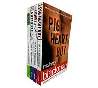 Malorie blackman collection 4 books set (pig heart boy, thief, a.n.t.i.d.o.t.e, hacker)