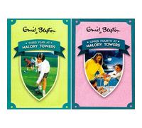 Malory Towers Collection: Books 1 & 2 by Enid Blyton - First Term & Second Form at the Iconic Boarding School (2-Books Set)