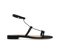 Malou Slides - female - Gianvito Rossi - Flat Sandals - Black - 6 UK - Shoes 6 UK