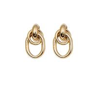 MALOYANVE Spiral Earrings for Women Trendy Chunky Vintage Textured Lightweight Statement Heaven Mayhem Spray Wings Stud Earrings Jewelry Gift, Zinc, No Gemstone