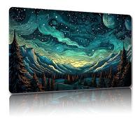 Malqiqi Magic Mat - 24 x 14 Inch Game Mat for MTG, TCG & Board Games, Free Storage Bags Included