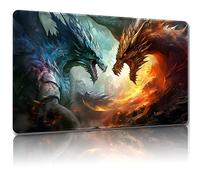 Malqiqi Magic Mat 24 x 14 Inches - MTG & TCG Playmat with Free Storage Bags