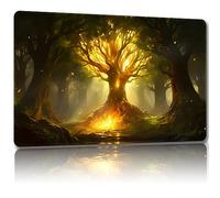 Malqiqi Magic Mat 50 - 24 x 14 Inch Playmat for MTG & TCG, Free Storage Bags Included