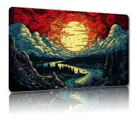 Malqiqi Magic Mat 9 - 24 x 14 Inch Playmat for MTG & TCG, Free Storage Bags Included