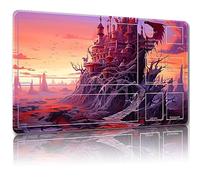 Malqiqi Magic Playmat - 24 x 14 Inches, Free Storage Bags, TCG & Board Game Mat with Zones