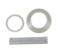 MALSSE 1/4 10Inch Tape Splicing Set And Leader Block Kit Metal Professional Block For Open Hard