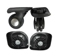 MALSSE 1 Pair Luggages Suitcase Double Row Spinner Casters Replacement Wheel Hardware Repair Kit Pair
