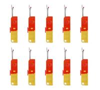 MALSSE 10PCS Folding Seam Rippers Small Portable Stitching Rippers Thread Remover For Sewing Clothes Removing Thread Tools Wire Stripper For Home Use