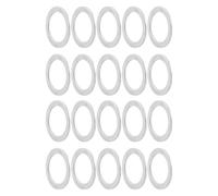 MALSSE 10Pcs/pack Stainless Steels Bicycles Pedal Gasket Bicycles Pedal Washers Replacement Set For Mountain Bike Road Washer