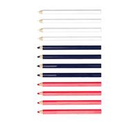 MALSSE 12Pcs Professional Sewing Marking Pencils Wooden Drawing Pencils for Fabric Cutting Dressmaking Clothing Pattern Making Marking Pencil